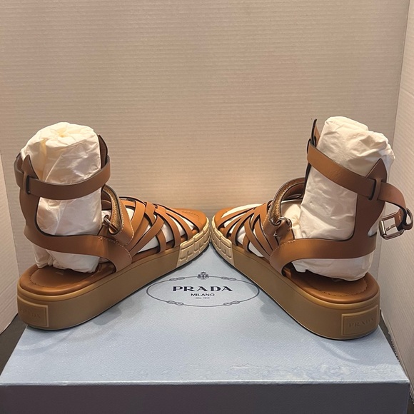 Prada Leather Sandals - Picture 8 of 8